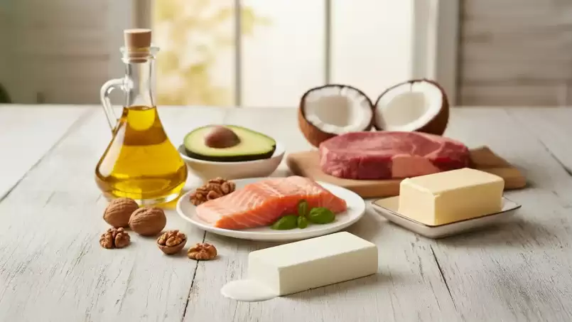 Tipos de gorduras: saturada, monoinsaturada, poliinsaturada, hidrogenada